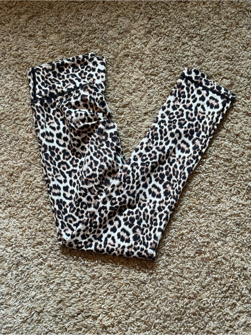 Zyia Active Women’s Leopard Print Leggings - Brown/Black